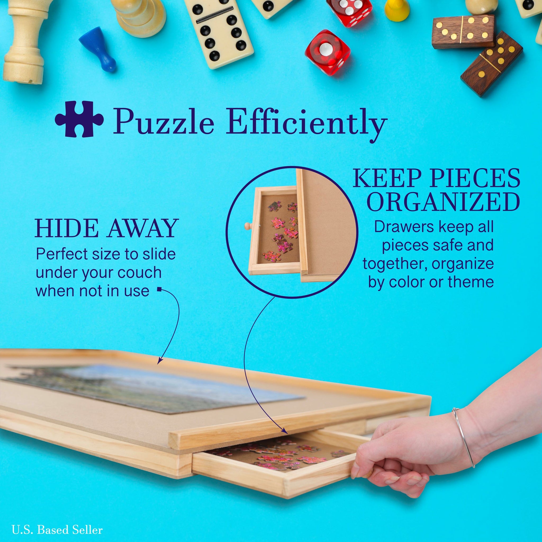 Jigsaw Puzzle Tray 