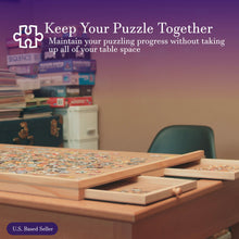 Load image into Gallery viewer, Wooden Puzzle Table - 22 x 30 Inch Jigsaw Puzzle Board with Drawers
